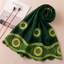 The Floral Lattice Series hand embroidered chiffon dupatta by Khan Scarves