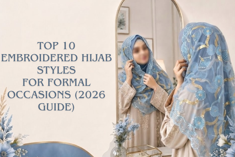 Top 10 Embroidered Hijab Styles for Formal Occasions (2026 Guide)