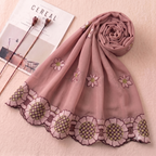 Chiffon Embroidered Dupatta | Artisanal Butterfly Series
